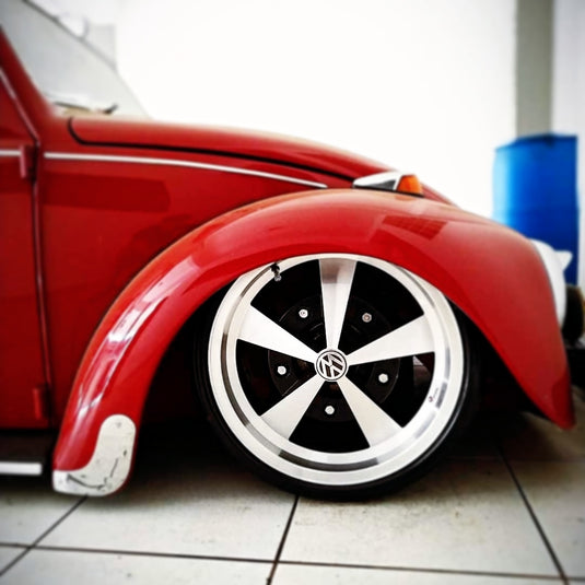Classic Vw Rims 5x205 Wheels for VW Bug, Bus, Karmann, 181 and Porsche 356, 550 – Raw ...