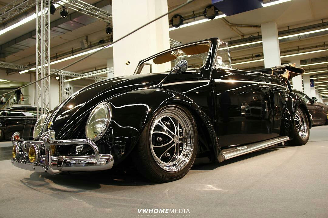 Convertible VW Bug with DSR wheels